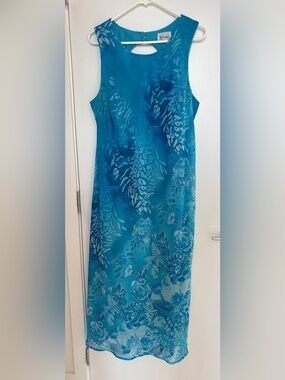 Karen Kane Silk Floral Sheath Dress XL